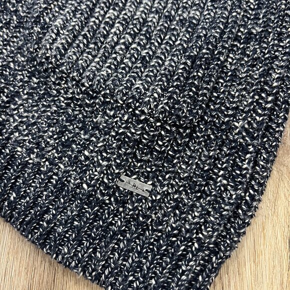 DENIM & SUPPLY Ralph Lauren Navy Blue Shawl Knit Cardigan Sweater sz LARGE L - Picture 3 of 5